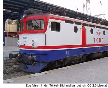 Zug Trkei Eisenbahn Orient Express