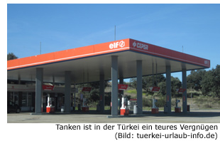 Aktueller Benzinpreis Dieselpreis Trkei